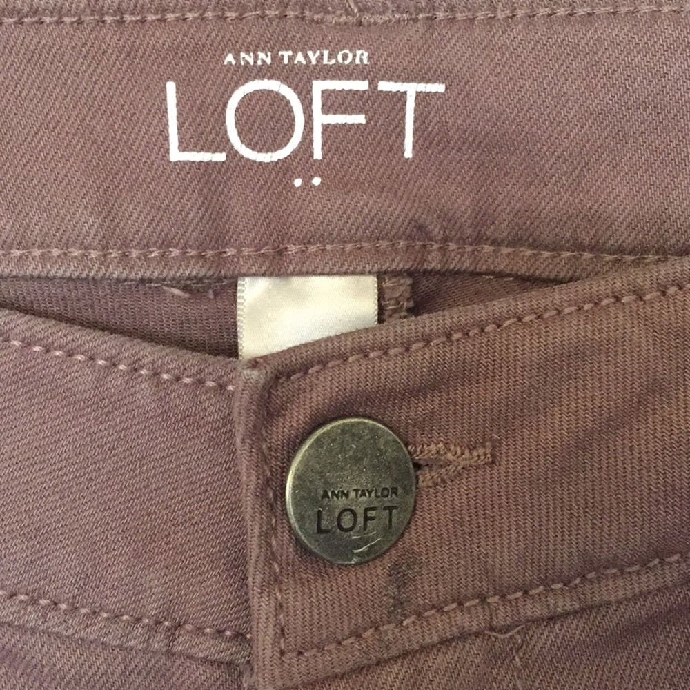 Mauve/dusty pink jeans